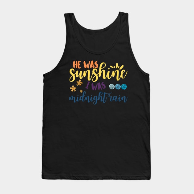 midnight rain midnights Tank Top by saiinosaurus